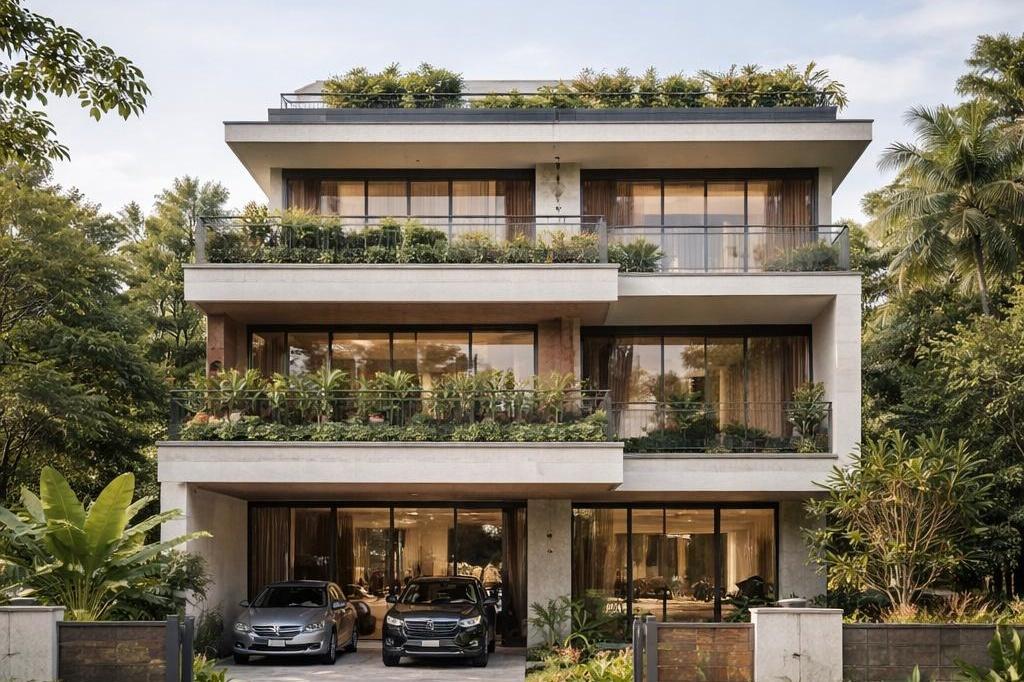 Green surroundings and residential living at Forest Nation